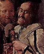 Georges de La Tour Schlagerei der Musikanten, oil on canvas
